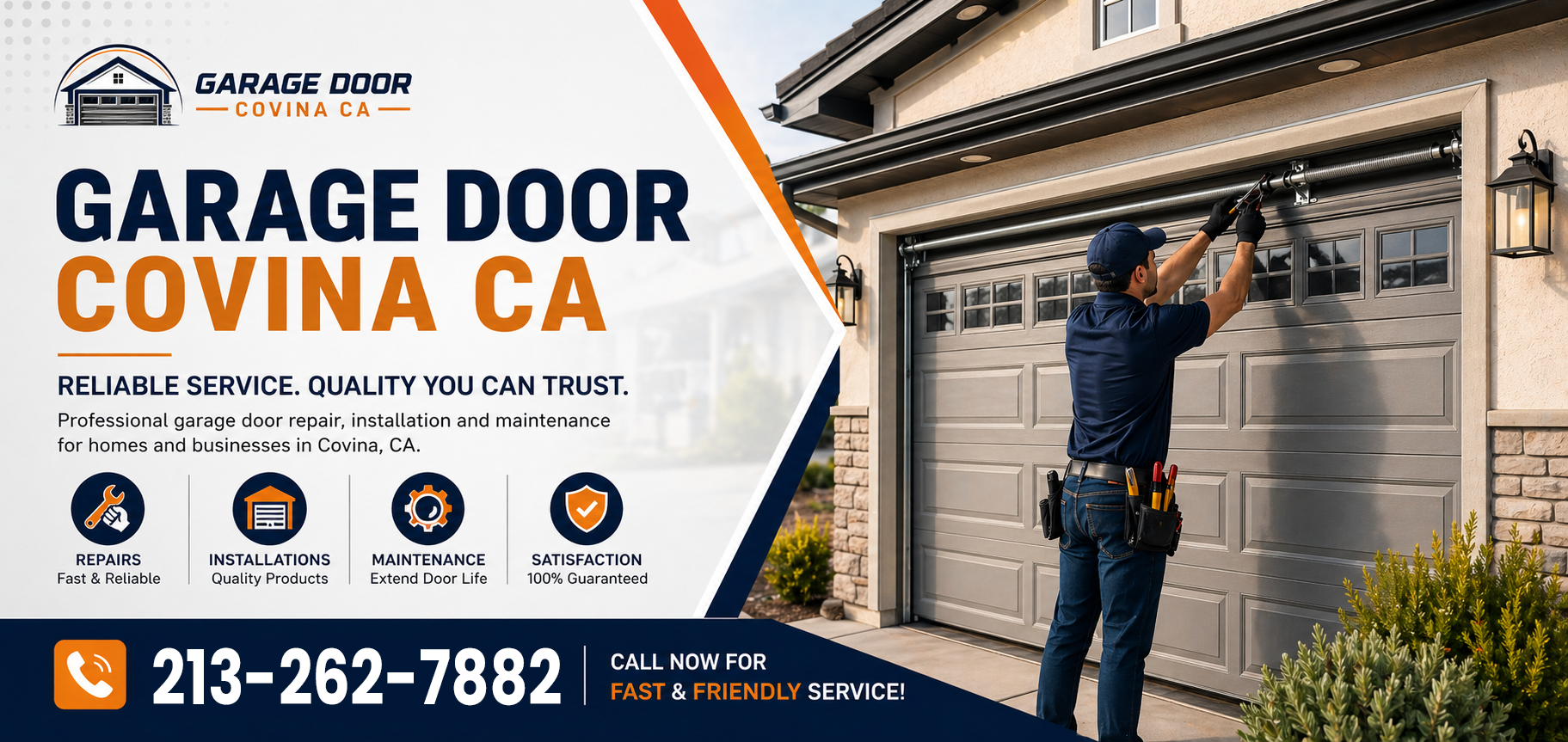 Garage Door Covina CA | Reliable & Affordable